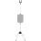 Foldable Clothes Steamer Rack for Garments with Adjustable Height 90-160cm 1
