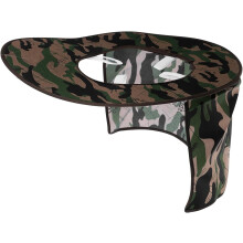 Construction Hard Hat Sunshade Visor with 25Cm Detachable Camouflage Neck Shade