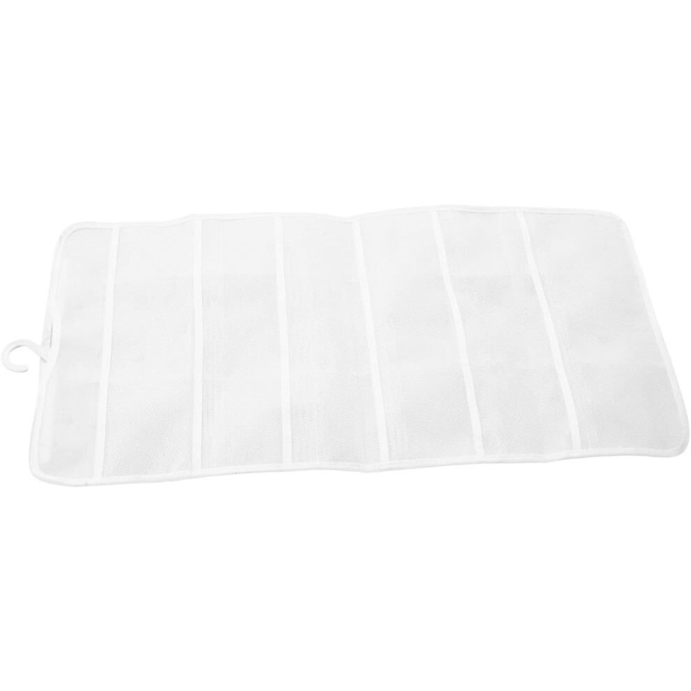 Hkhbjs White Hanging Wall Bag Headband Storage Organizer For Hair Bows Clips And Accessories