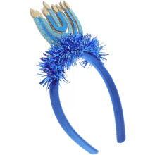 Chanukka-Kopfschmuck, Stirnband mit Kerzenlicht, Festival-Stirnband