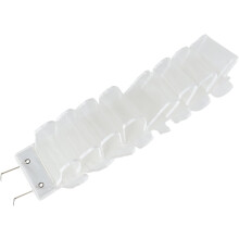 Mehrlagiger Handtuchorganizer, hängender Handtuchorganizer, weiß, 16-lagiges Polyester, vielseitig einsetzbar