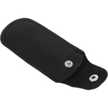 Draagbare leren opbergtas voor mondharmonica's, lichtgewicht mondharmonica-etui.