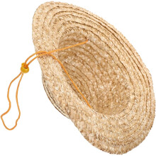 Summer Boys and Girls Straw Hat Boys Beach Hat Sun Protection Wide Brim Cap Outdoor Sun Visor Khaki