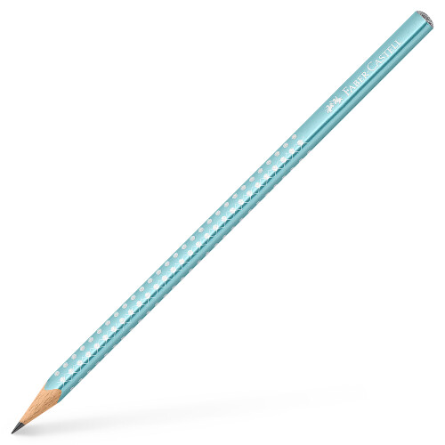 Faber-Castell (Ocean) Faber-Castell Sparkle Triangular Graphite Pencil B Grade Pack of 3 1