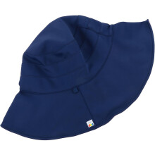 Mädchen-Sonnenhut, doppelseitig, UV-Schutz, ideal für Strand und Outdoor-Aktivitäten, blau