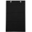 Organizer da appendere in feltro nero con design elegante per gioielli e accessori leggeri per la casa. 1