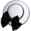 Bombetta bianca da donna, stile retrò francese, elegante, adatta per banchetti e come accessorio per capelli. 1