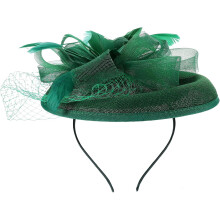 Floral Mesh Hat Fascinators for Women Tea Party Veil Fascinators Wedding Tea Party Headpiece Banquet Headdress
