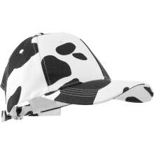Baseballkappe mit Kuhmuster, Camouflage-Look, Dad-Hut, Schirmmütze, Sonnenhut für Damen, verstellbar, für den Außenbereich