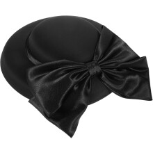 Damen-Bowlerhut für Halloween und Hochzeiten, elegantes Accessoire im Vintage-Stil für festliche Anlässe im französischen Stil