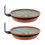 U Hanging Bird Dish Plastic Bowl Slip Resistant Base Ideal-2 1