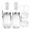32Oz Processing Jar Set With Secure ending System And Flexible 3
