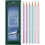 Faber-Castell Faber-Castell Sparkle Triangular Graphite Pencil B Grade Violet, Blue, Rose 6 Pack 1