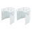 Artificial Shrimp Hideaways Realistic Shrimp Breeding-White L 1