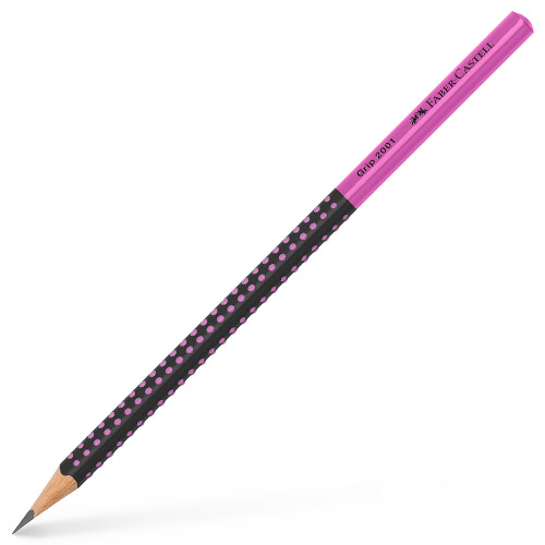 Faber-Castell Faber-Castell Grip 2001 Two-Tone Triangular Graphite Pencil HB Pack of 8 2