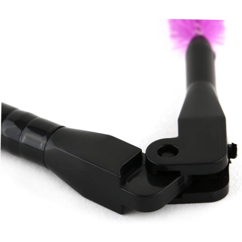 Double-ended Eyebrow Comb Makeup Brush Mascara Wands Applicator 2