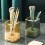 Makeup Brush Organizer Storage Cup for Bathroom 5