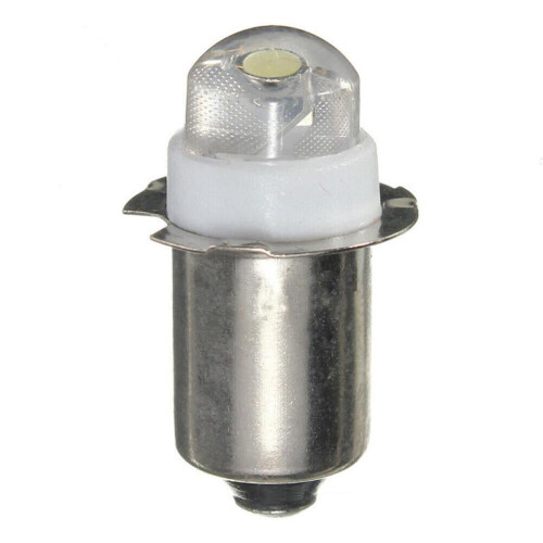 P13.5S LED-lamp 0,5W 3V/4,5V/6V Wit 6000K 1