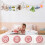 Stuffed Animal Storage Hammock Corner with 20 Metal Clips 2