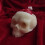 Halloween Brain Candle with Bleeding Red Wax Effect 5
