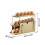 Plastic ellipsoidal Container For Refrigerator Holds 15 To 17-1 4