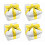 Aluminiumfolien-Geschenkbox-Luftballons, 4er-Pack 2