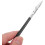 4pcs Black Ruling Pen Set for Artists Adjustable Fluid Drawing Tool Comic Line Pen 6