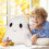 Halloween Ghost Pillow with Scythe, Soft Decor Cushion 4