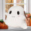 Halloween Ghost Pillow with Scythe, Soft Decor Cushion 5