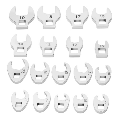 3/8Inch Drive Ratchet Wrench Set With Multiple-10 piece set 1