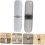 4pcs Portable Toothbrush Holder with Lid Lightweight Plastic Organizer 8