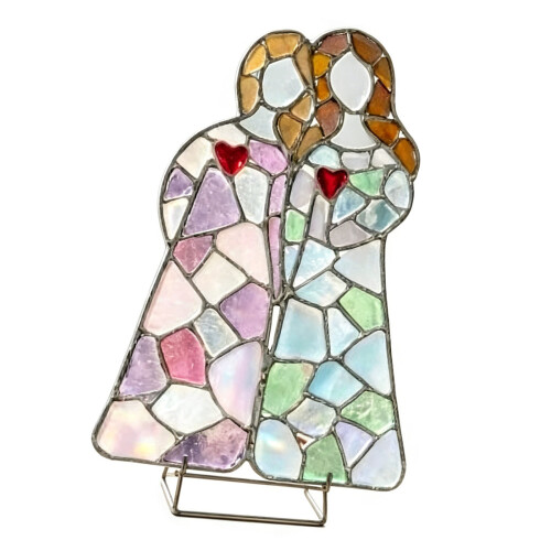 Stained Glass Effect Window Sun Catchers Acrylic-with bracket 1