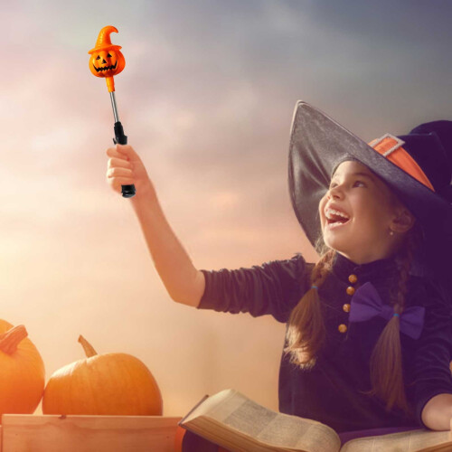 Ραβδί κολοκύθας LED για το Halloween με τρομακτικό ήχο 2