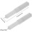 Plastic Toilet Paper Rollers Simple White Paper Box Roller Holders 4 Pcs Practical Tissue Box Shafts 2