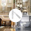 Plastic Toilet Paper Rollers Simple White Paper Box Roller Holders 4 Pcs Practical Tissue Box Shafts 6