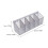 Transparant acryl make-up organizerbakje 20x7x6,5 cm 2