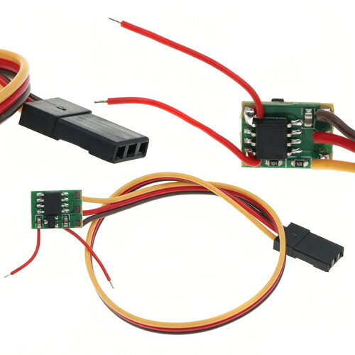 1S 1Amp Double Direction brossé ESC 3.5V-6V plages-Avec fil 2