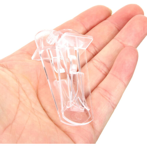 60 stuks zware plastic plankdragers voor plankbeugels en -clips. 1