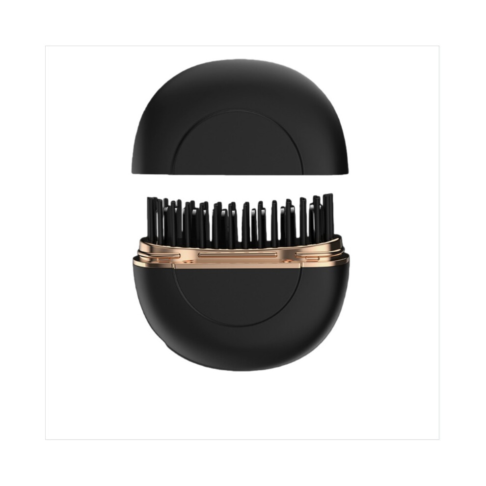 Inf Mini Portable Hair Straightener Brush: Cordless, Rechargeable, And Adjustable Temperature For Travel