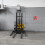 5pcs Removable No Leaning on Sign Stickers Safety Warning Decals Workshop Safety Labels Practical 5