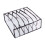 Foldable Mesh Underwear Storage Box – 6-Compartment 2