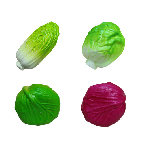 Creative Faux Vegetables ABS Plastic Simulation-red cabbage 1