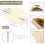 Brushed Gold Cabinet Pulls 2.5" Center-to-Center 4 pcs 2