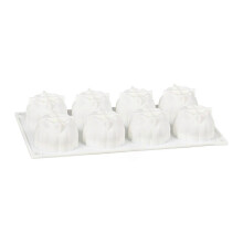 Chocoladevormpjes in de vorm van een granaatappel, bakvormpjes, fondantvormpjes, cakevormpjes van siliconen. Perfect cadeau voor bakliefhebbers.