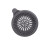 2er Pack Silikon Abflusssieb, Duschabfluss Abdeckung für Badezimmer Wanne Grey 3