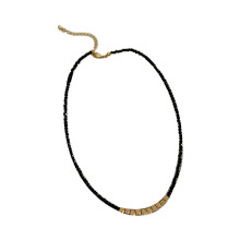 Handgemaakte ketting met kristallen hanger, perfect cadeau voor zus of vriendin. Meerkleurig.