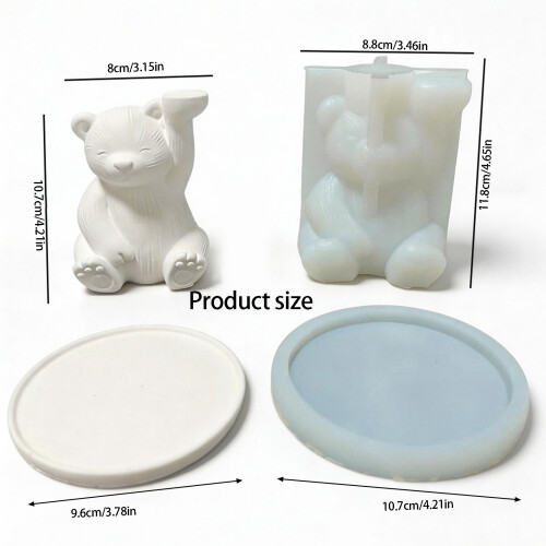 Moule en silicone robuste North Bear pour des designs uniques de 2