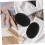 3pcs Wall-mounted Storage Box Plastic Abs Lightweight Compact White Holder 7