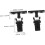 50set Spring Lock Automatic Locking Lid Clip Hardware Clip Clasp Buckles for Trash Can Bin Latch Lock Replacement 2