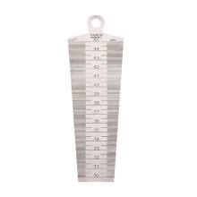 Clearance Ruler Taper Gauge Depth Gap Ruler Wedge Feeler Inner Diameter Measurement Tools StainlessSteel Hole Inspection Multicolor